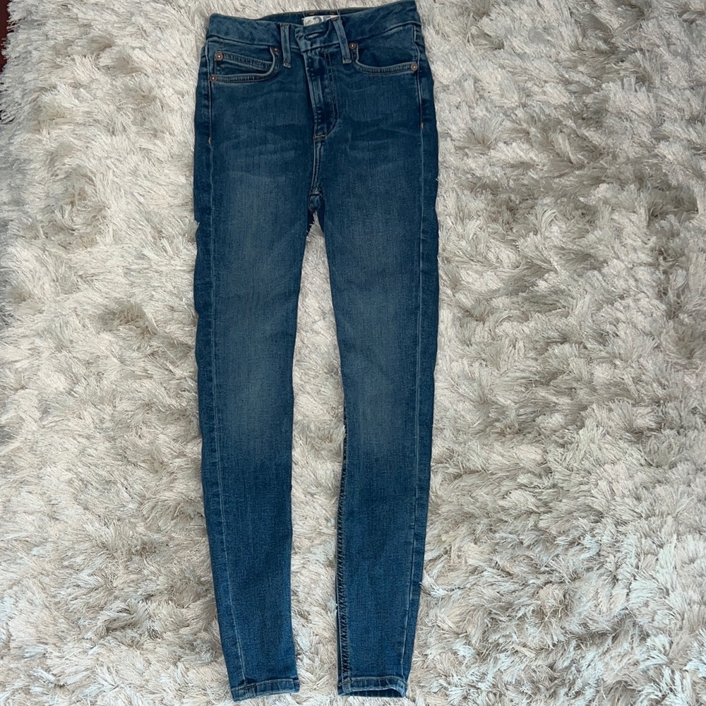 We The Free Dark Blue Women's Skinny Jeans